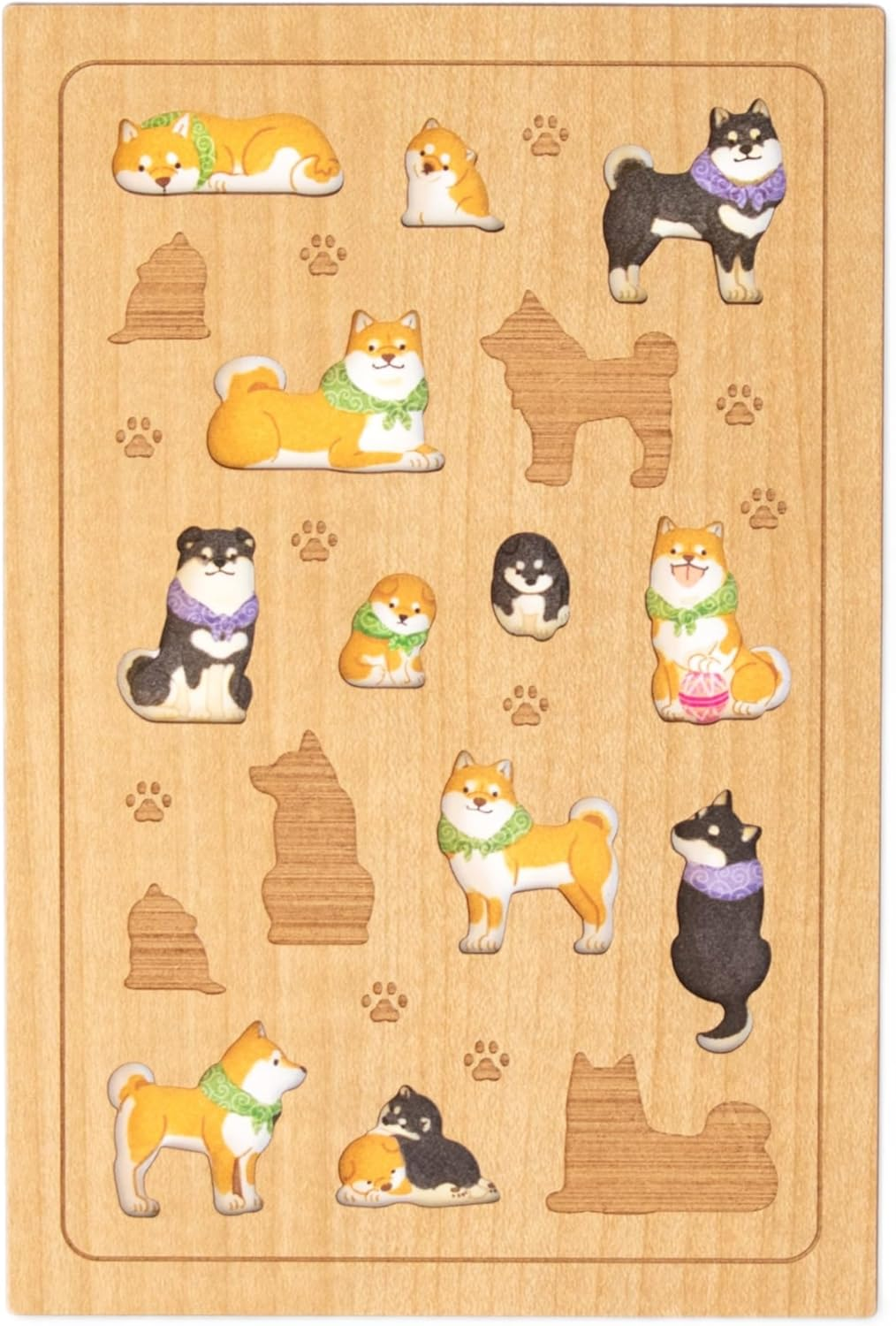 Crucial 24127TAB Goshuin Book, Shiba Inu