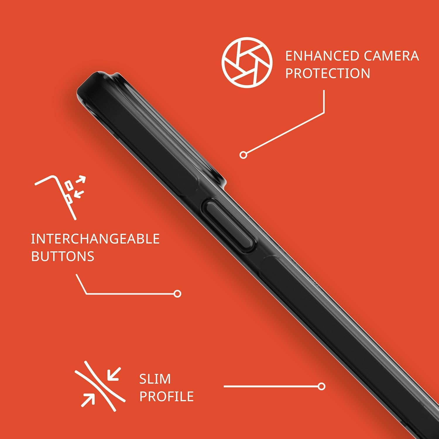 Tech21 Evo Check Case with Magsafe for Iphone 15 Pro, Smokey/Black image number 6