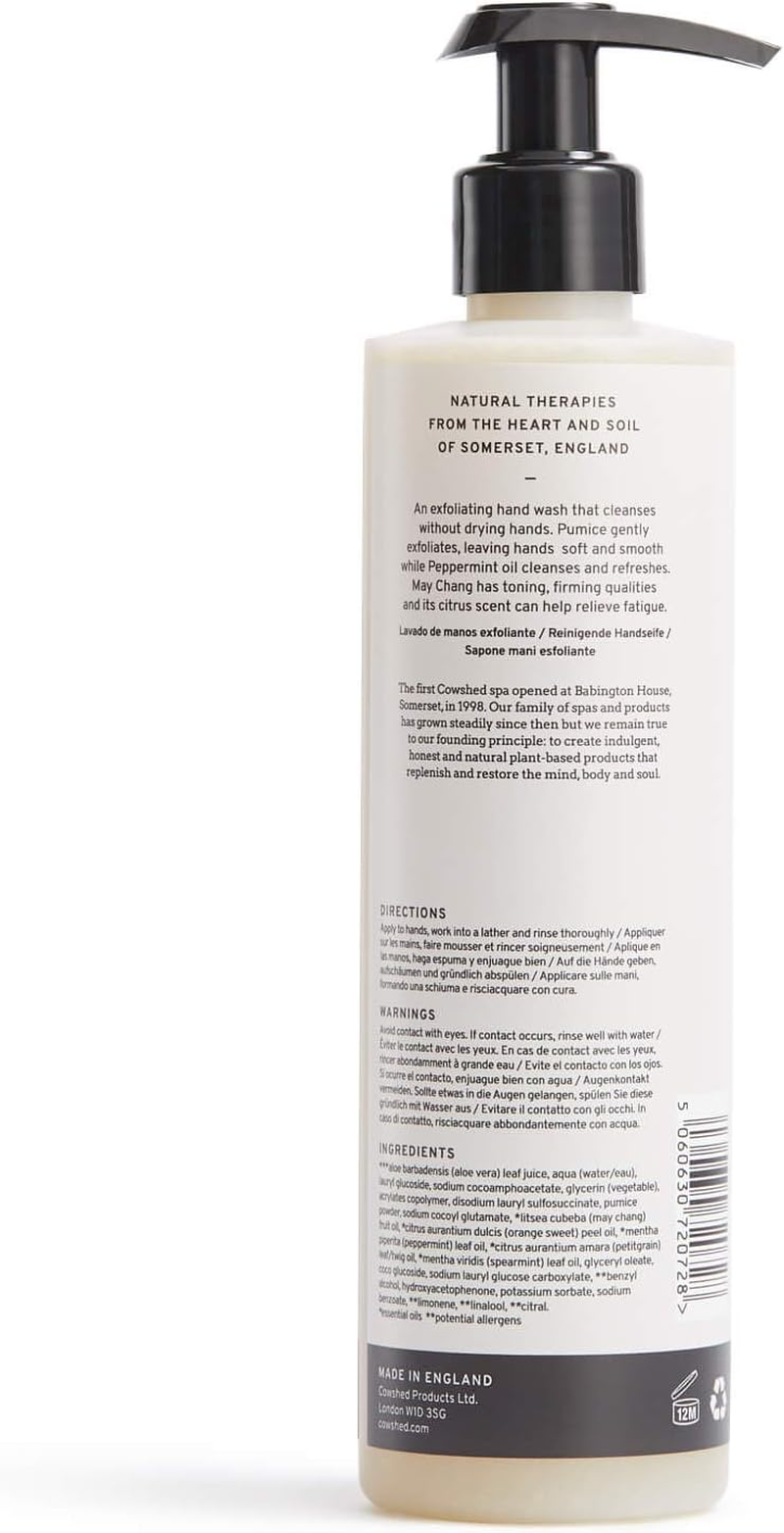 Cowshed Restore Exfoliating Hand Wash for Women 10.14 Oz Hand Wash image number 3
