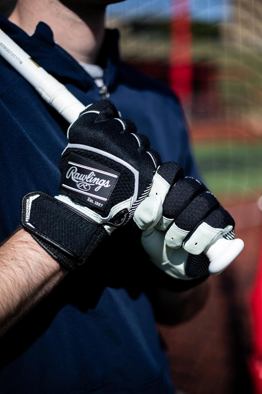 Rawlings | Workhorse Baseball Batting Gloves | Adult | Multiple Colors