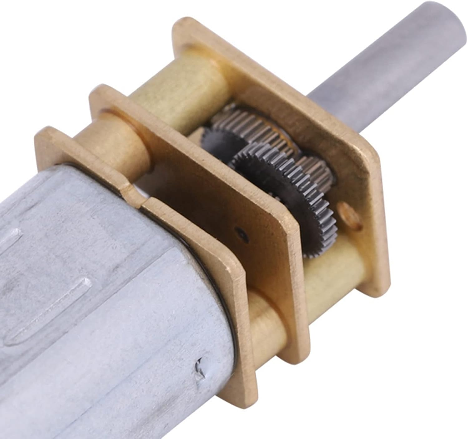 Sluffs DC Brush 6V Mini Gear Motor, New N20 DC3V 6V 12V 50-2000RPM Speed Reduction Gear DC Motor with Metal Gear-Box, Micro Speed Reduction Gear DC Electric Motor with Metal Torque Geared Gea-Rbox image number 4