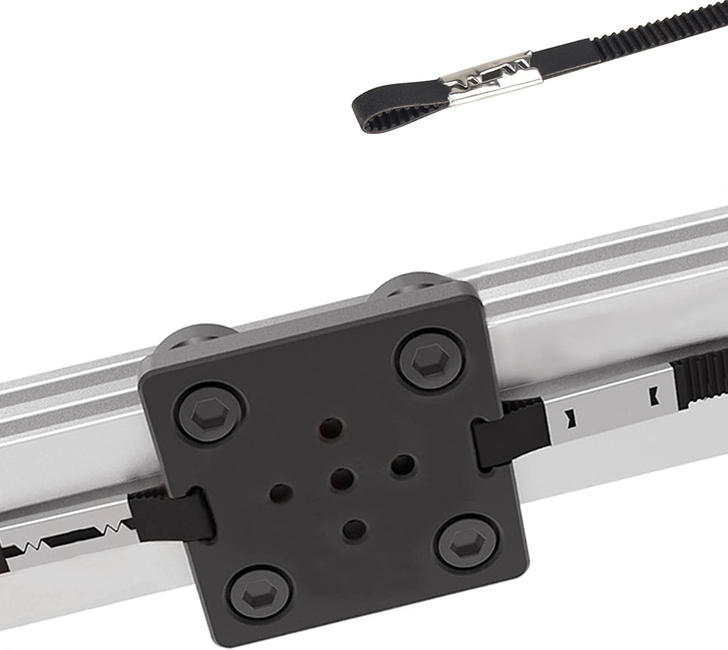 3D Printing GT2 Timing Belt Set, 5 Meters GT2 Open Timing Belt 2Mm Pitch 6Mm + 5Pcs 20 Teeth 5Mm Bore Pulley Wheel + 2 Pcs Open Belt Clip + Allen Wrench, 3D Printer Accessories for CR-10 Ender 3 image number 5