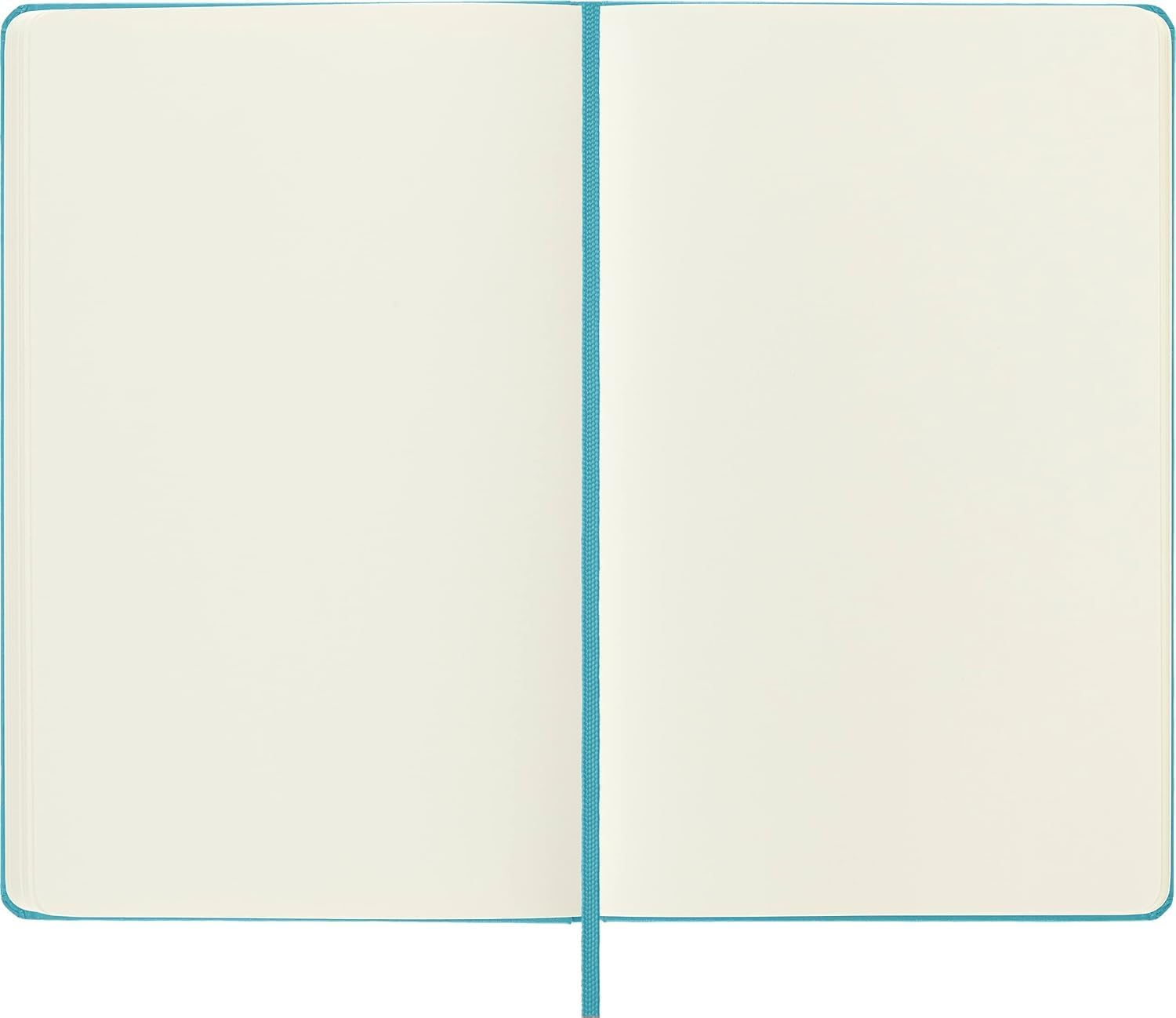 Moleskine Classic Hard Cover Plain Notebook, Reef Blue, Large image number 3