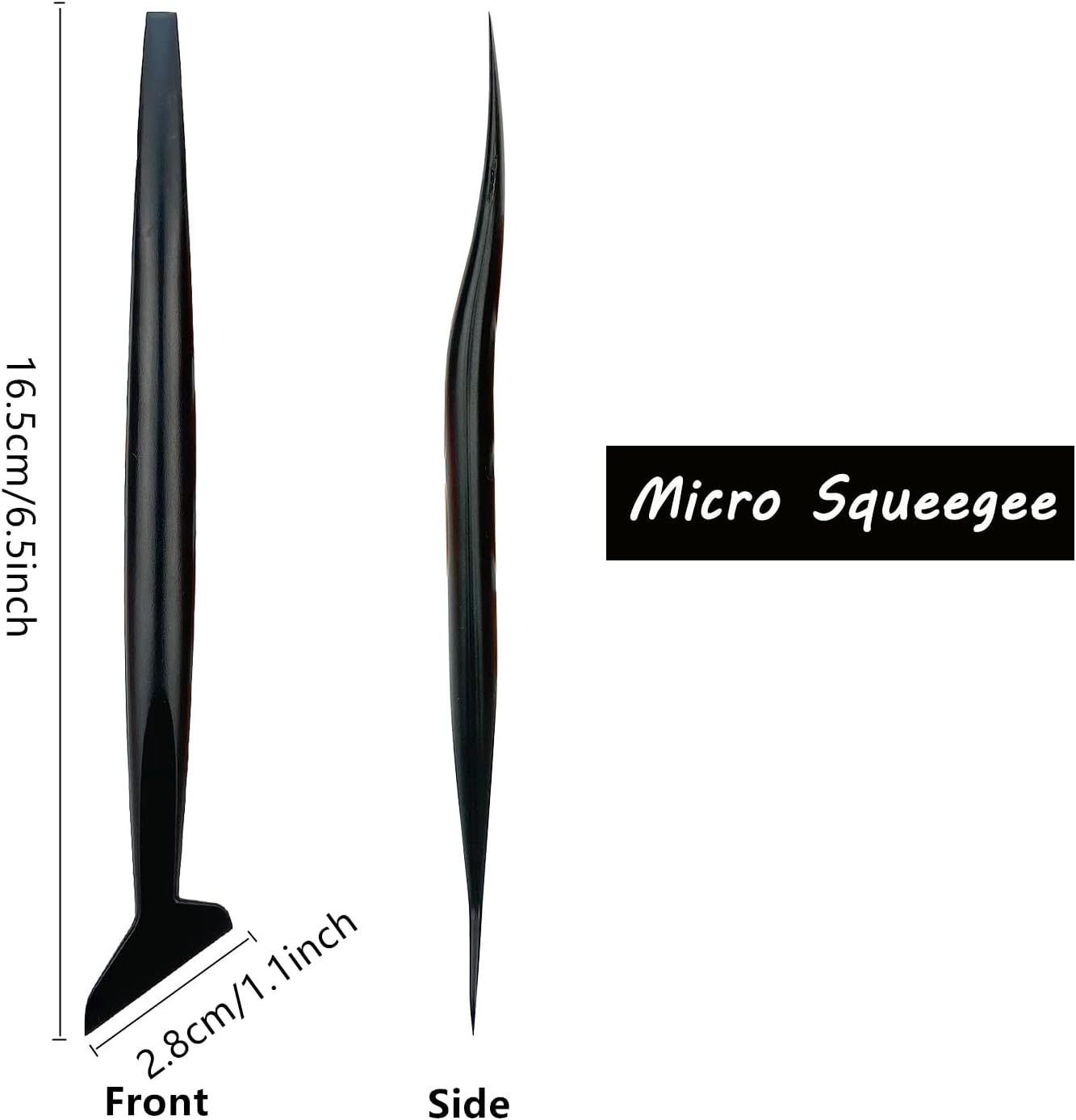 Umaki Car Tint Kit, Window Film Application Kit, Vinyl Film Tool Kit, Sticker Applicator, Wallpaper Tool with Plastic Squeegee, 9Mm Utility Knife, Safety Cutter & Micro Squeegee image number 1