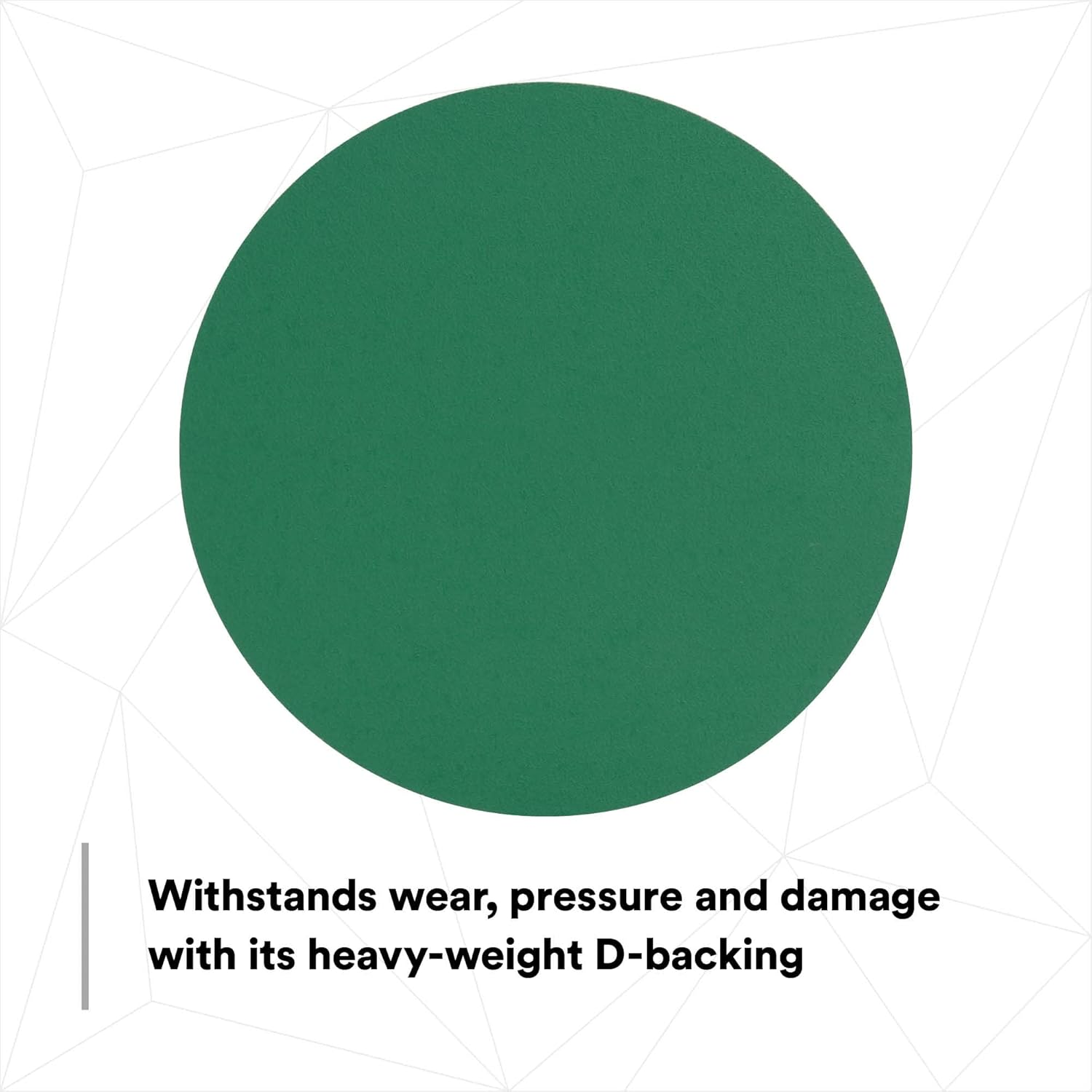 3M 01549 Green Corps Stikit 8" 80D Grit Production Disc image number 3