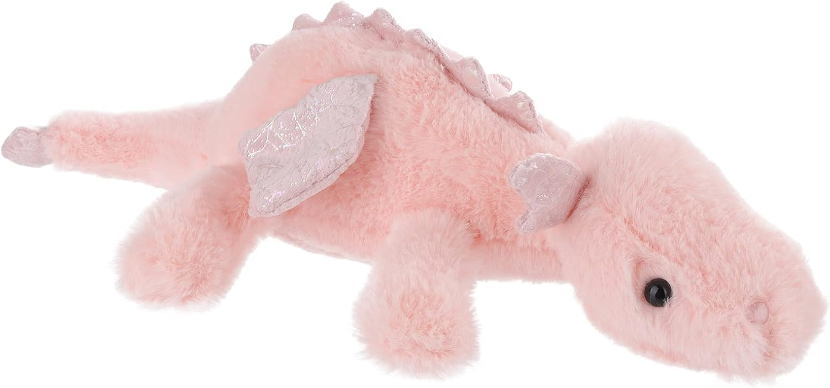 Apricot Lamb Toys Plush White Lying Dragon Dinosaur Stuffed Animal Soft Cuddly Perfect for Child (White Dragon,15 Inches)