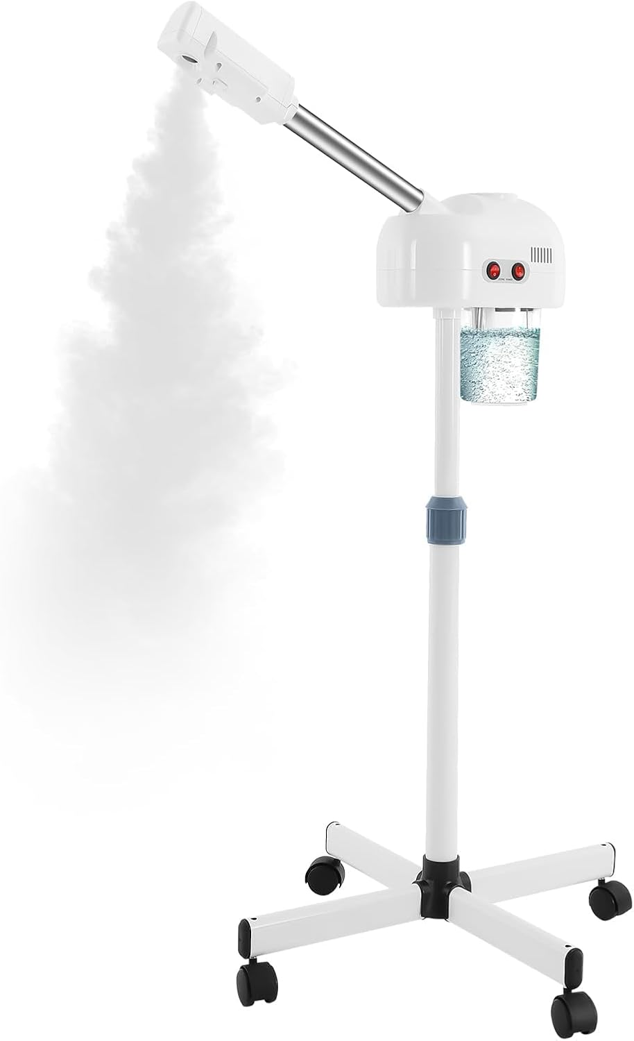 Kitchess Professional Facial Steamer, Hot Ozone Face Steamer with Wheels, Facial Steamer Humidifier for Face for Barber Stores, Beauty Salons, and Spas, 360&deg; Rotating Spray Head, Automatic Shut-Off image number 3