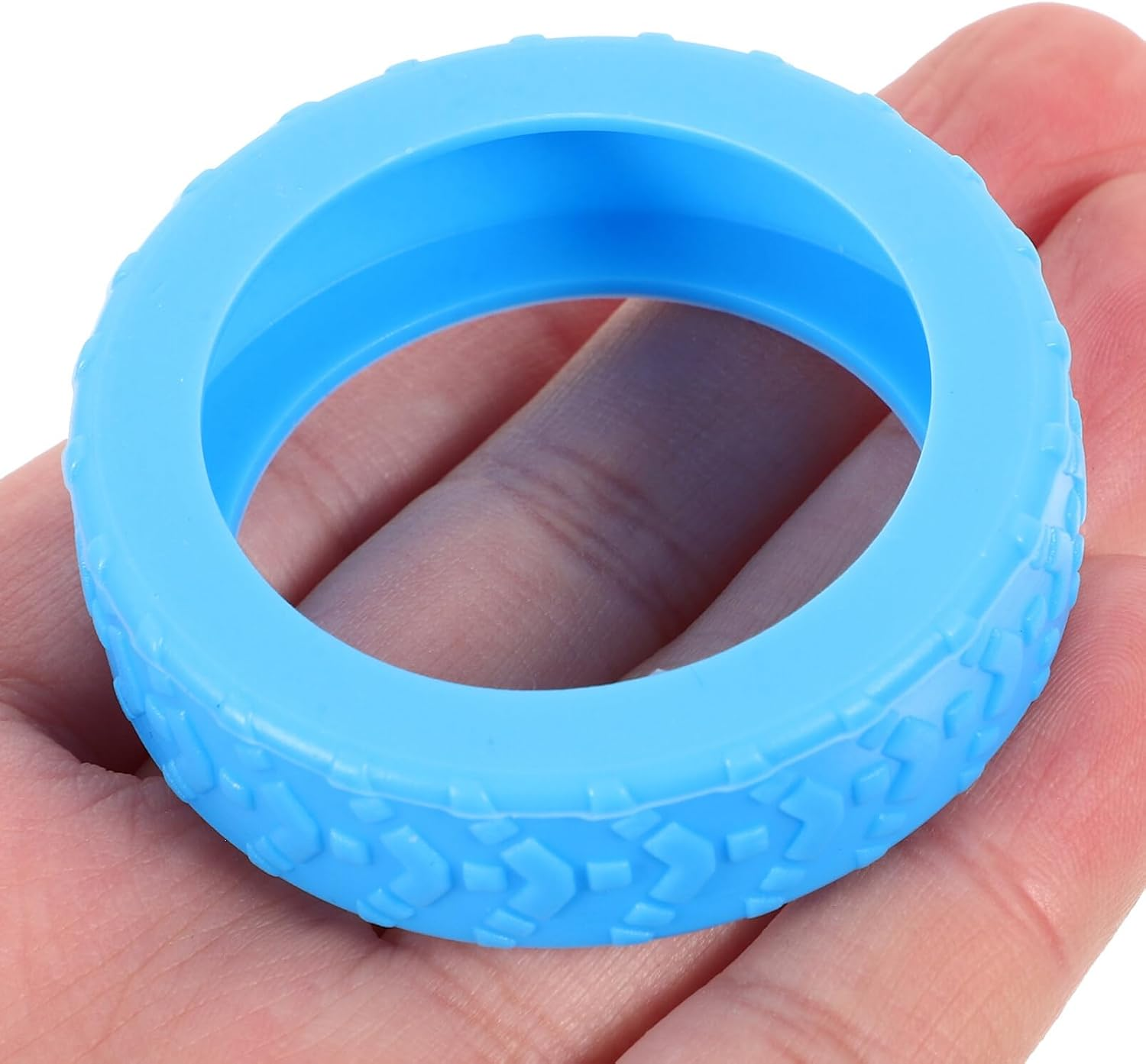 GALPADA 8Pcs Silicone Wheel Covers Travel Luggage Wheel Protectors for Suitcase Floors Protect Hardwood Carpet image number 2