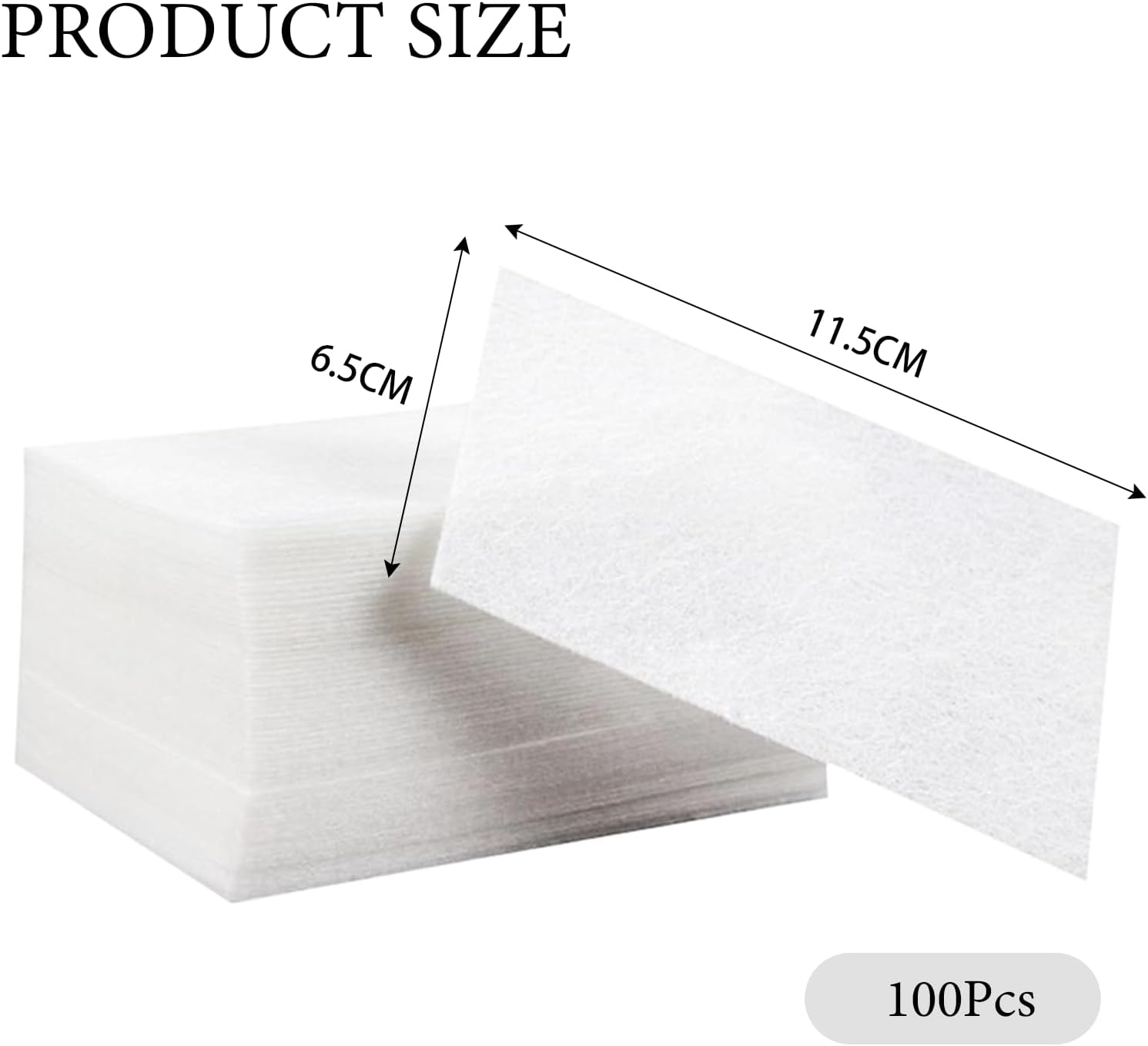 100 Pcs Salon Perm Paper, Salon Perm Paper Hair Color Paper, Hairdressing Perm Paper, Good Toughness High Temperature Resistance Perm Paper for Hot Cold Hair Curling Styling (11.5X6.5Cm, White) image number 5
