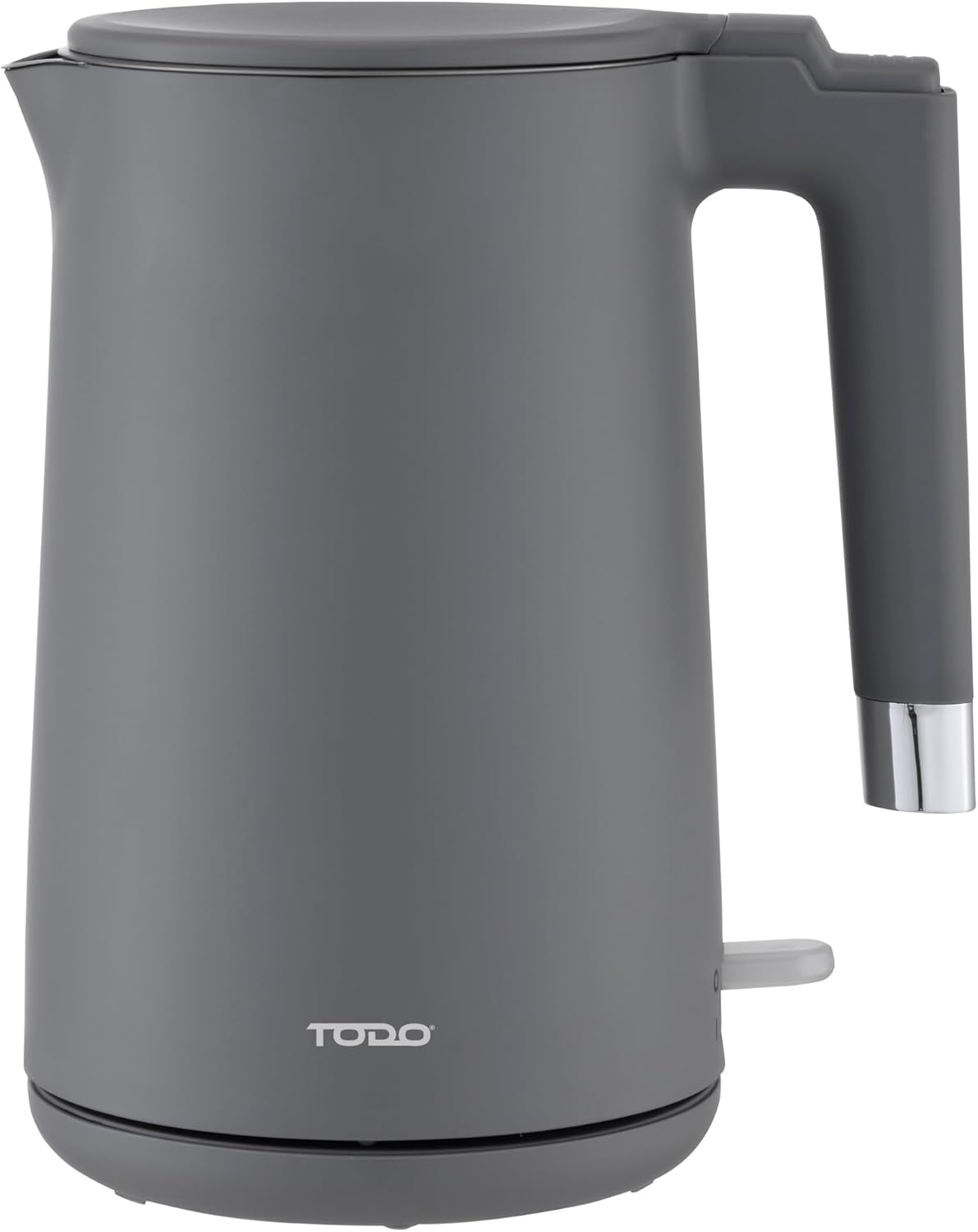 TODO 1.7L Electric Cordless Kettle Stainless Steel SUS304 Inner Jug - Grey