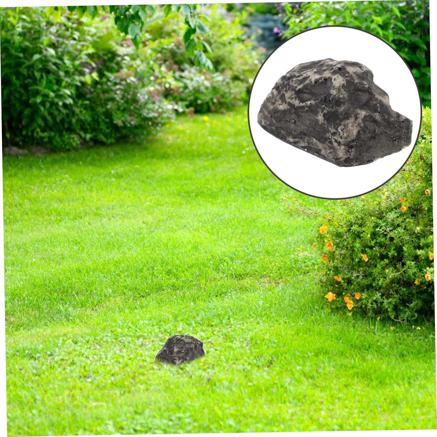 1Pc Stone Type Resin Key Box Hidden Storage Key Case Artificial Stone Hider for Outdoor Holder for Garden and Security Ideal for Concealing Spare S image number 6