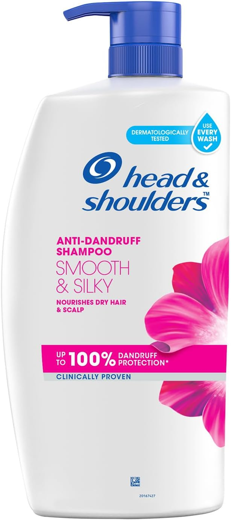 Head & Shoulders Smooth and Silky Shampoo, 1L image number 6