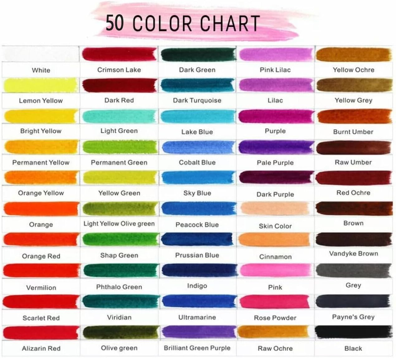 12-90 Watercolour Paint Set with Brush Painting Water Colour Art Artist Kits with Refillable Water Brush and Sponge, Portable Iron Case image number 2