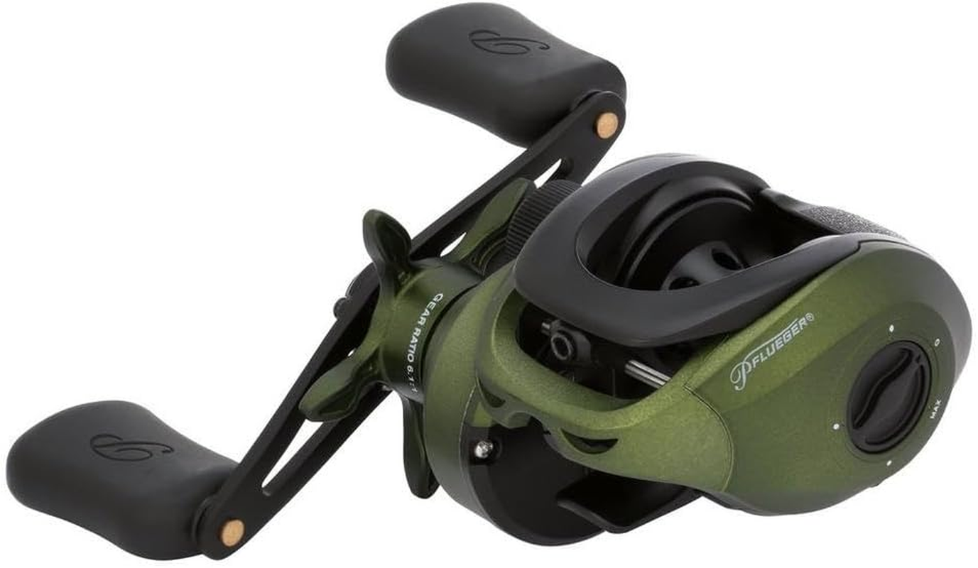 Pflueger Monarch Low Profile Baitcast Fishing Reel image number 1