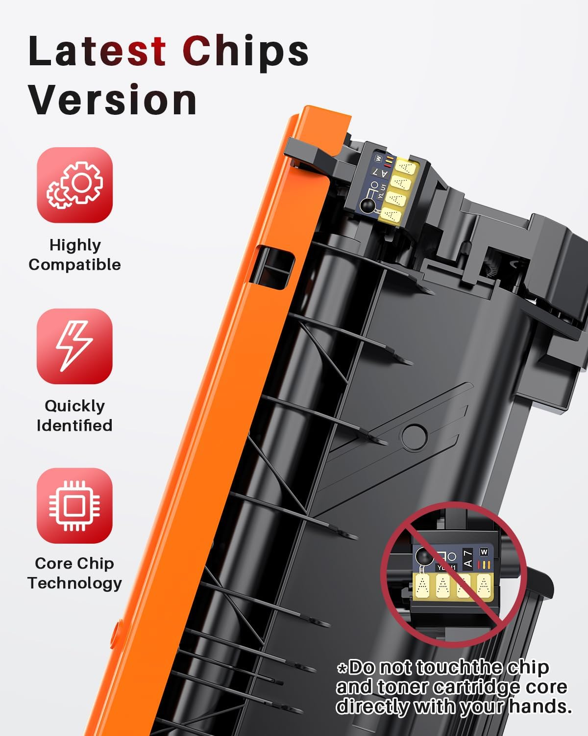 TN2450 Toner Cartridge Compatible for Brother TN-2450 TN2450 with Chip Use with MFCL2710DW MFCL2713DW MFC-L2750DW HL-L2350DW HLL2375DW HLL2395DW HLL-L2375DW DCP-L2550DW Printer(2 Black)