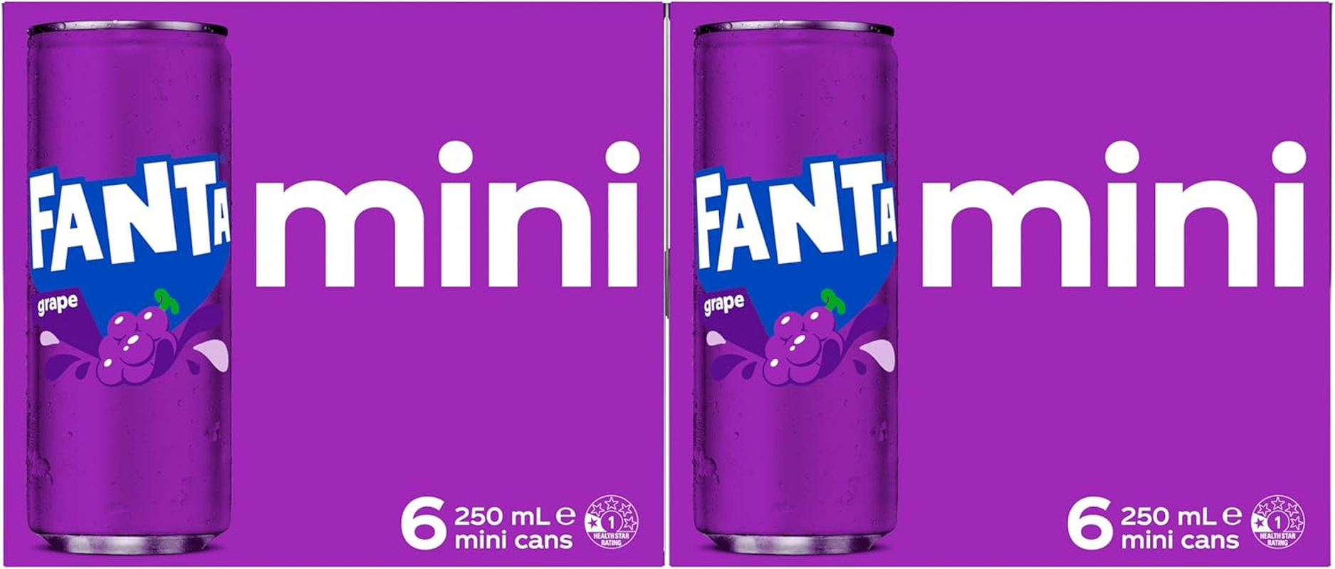 Fanta Grape Soft Drink Multipack Cans 24 X 250Ml image number 5