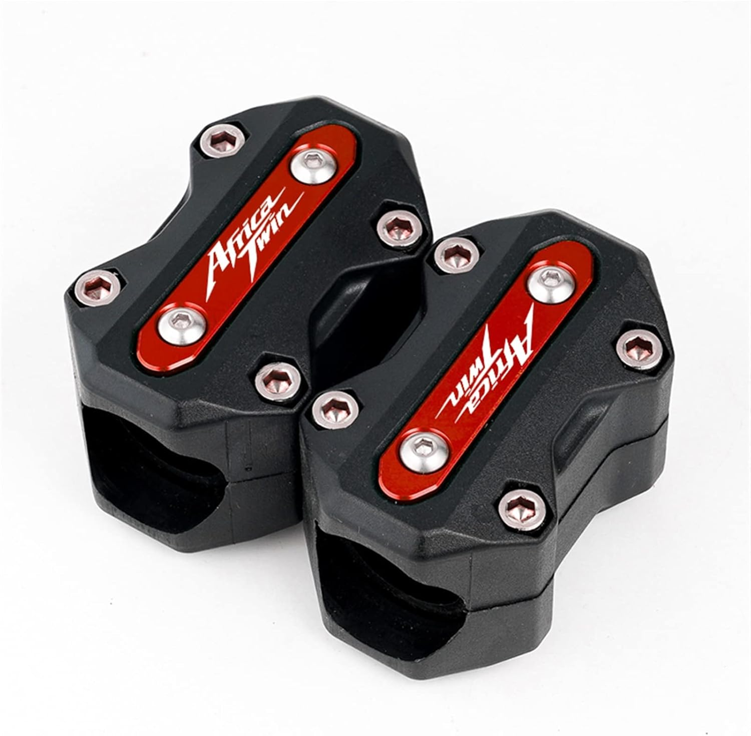 SSFRI Motorcycle Accessories Crash Bar Bumper Protectors Compatible with Africa Twin 1100 1000 CRF1100L CRF1000L (Color : Red 2, Size : A) image number 3