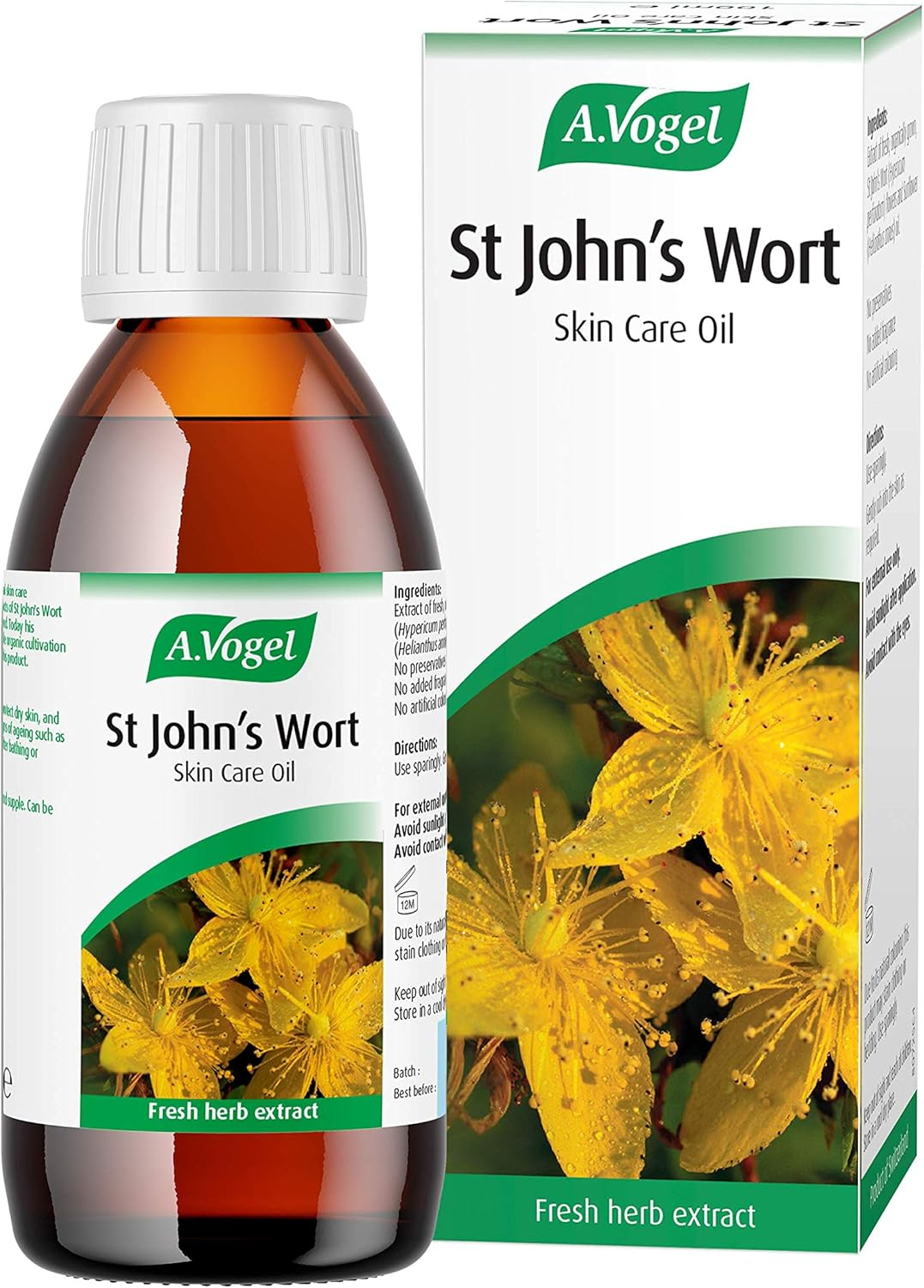 A.Vogel St. John&rsquo;S Wort Skin Care Oil 100 Ml image number 1