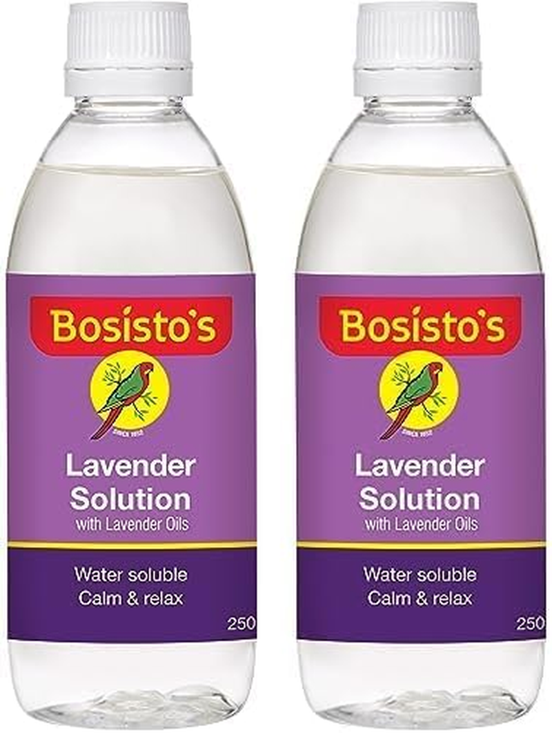 Bosisto'S Lavender Solution 250Ml | with 100% Natural Lavender Oil, Essential Oils, Dissolves Easily in Water, Calm, Relax, Natural Cleaning, Relaxation, Australian Made & Owned image number 1