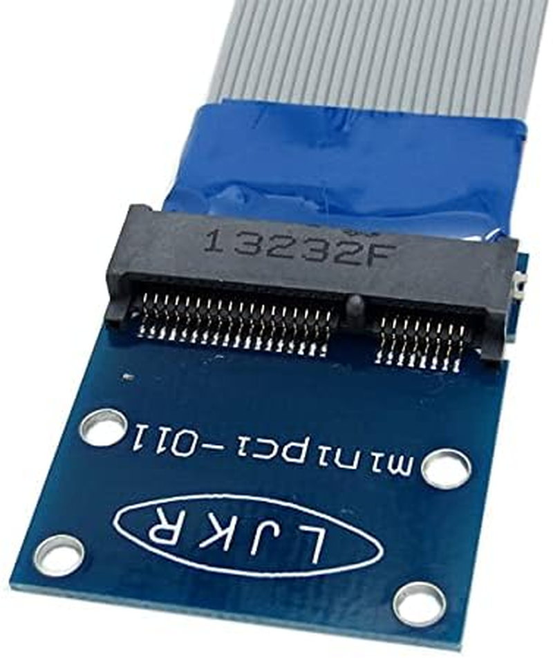 Chenyang Flexible Mini PCI Express Pci-E Mini Card Extender 52Pin Male to Female Extension FFC Cable for SSD LAN Card image number 5