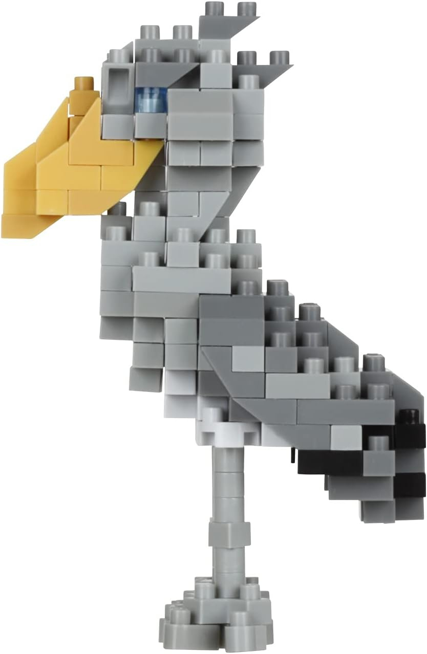 Nanoblock - Shoebill, [Birds], Nanoblock Collection Series Building Kit image number 1
