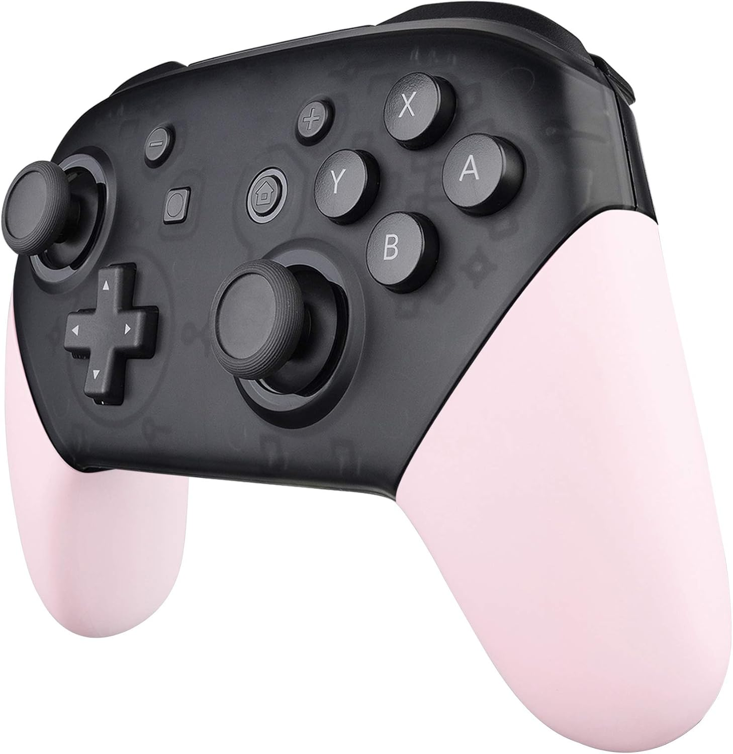 Extremerate Light Violet Replacement Handle Grips for Nintendo Switch Pro Controller, DIY Custom Hand Grip Shell for Nintendo Switch Pro - Controller NOT Included