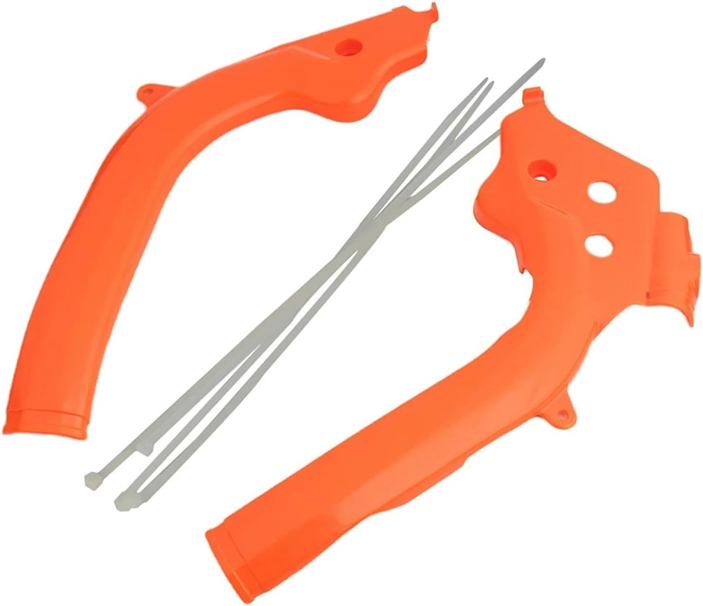 JNLZXDZSW Compatible with SX SXF XC XCF XCW EXC EXCF TE FE TX FX 125 150 250 300 350 450 Motorcycle Frame Guards Protection(Orange) image number 4