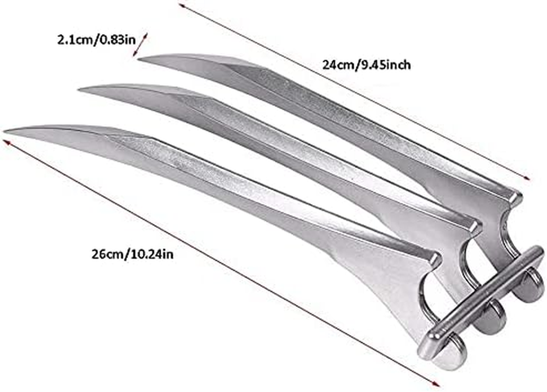 2PCS Safe Sturdy Plastic Wolf Claws Wolve Claws for Adults Halloween Costume Cosplay Props image number 3