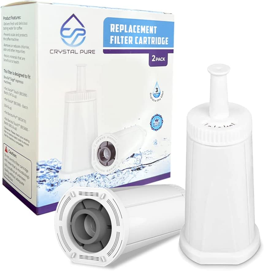 Water Cartridge Filter Fits Breville Claro Swiss BES990 BES980 BES500 BES878 BES880 Bes920,The Oracle,Oracle Touch,Bambino 2-Pack image number 3
