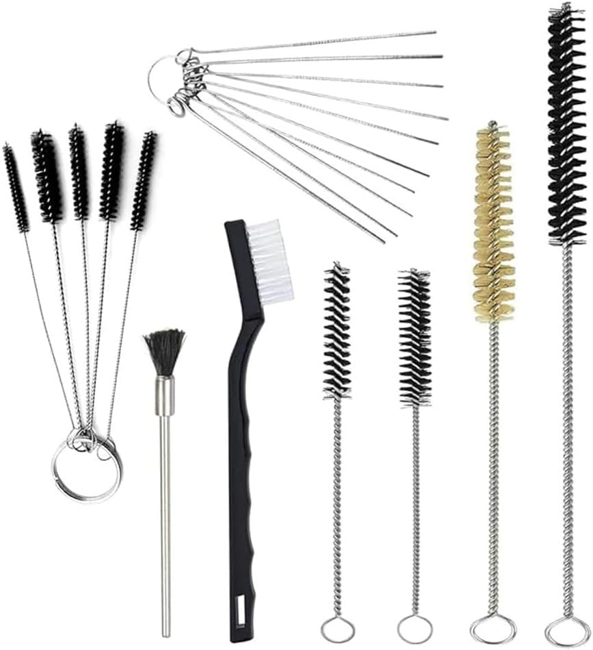 Paint Spray Gun Cleaning Kit, 21 Piece Nylon Mini Tube Brush Set with Needle, Paint Spray Gun Cleaning Brush,Paint Gun Cleaning Brush Spray Gun Cleaning Brush,Paint Spray Gun Cleaning Brush image number 4