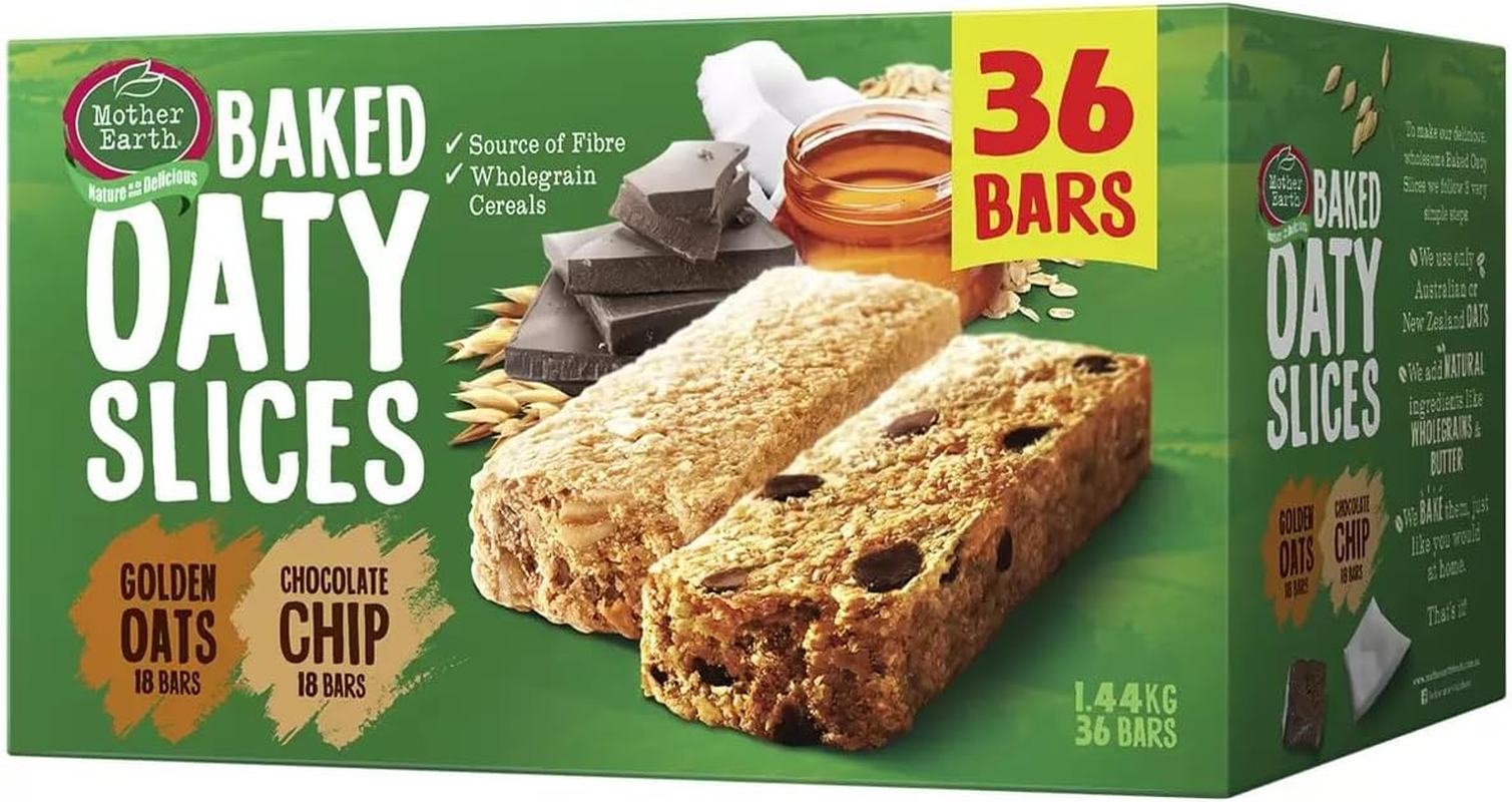Mother Earth Baked Oaty Slices (36 X 40 G), 1440 G