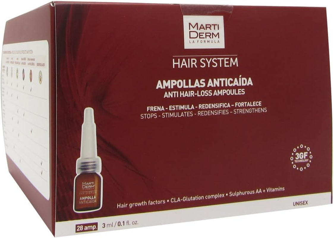 Martiderm anti Hair-Loss Ampoules 28X3Ml