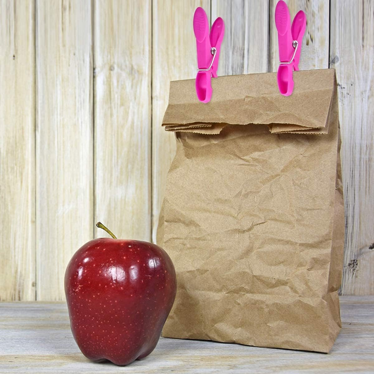 Colorful Plastic Clothespins,24Pcs Clothes Drying Line Pegs,Sock Clip Laundry Clothes Pins Clips with Springs,Windproof Laundry Pegs,Clothes Drying Line Pegs,Socks Clips Clothes Pins Clothes Pegs image number 2