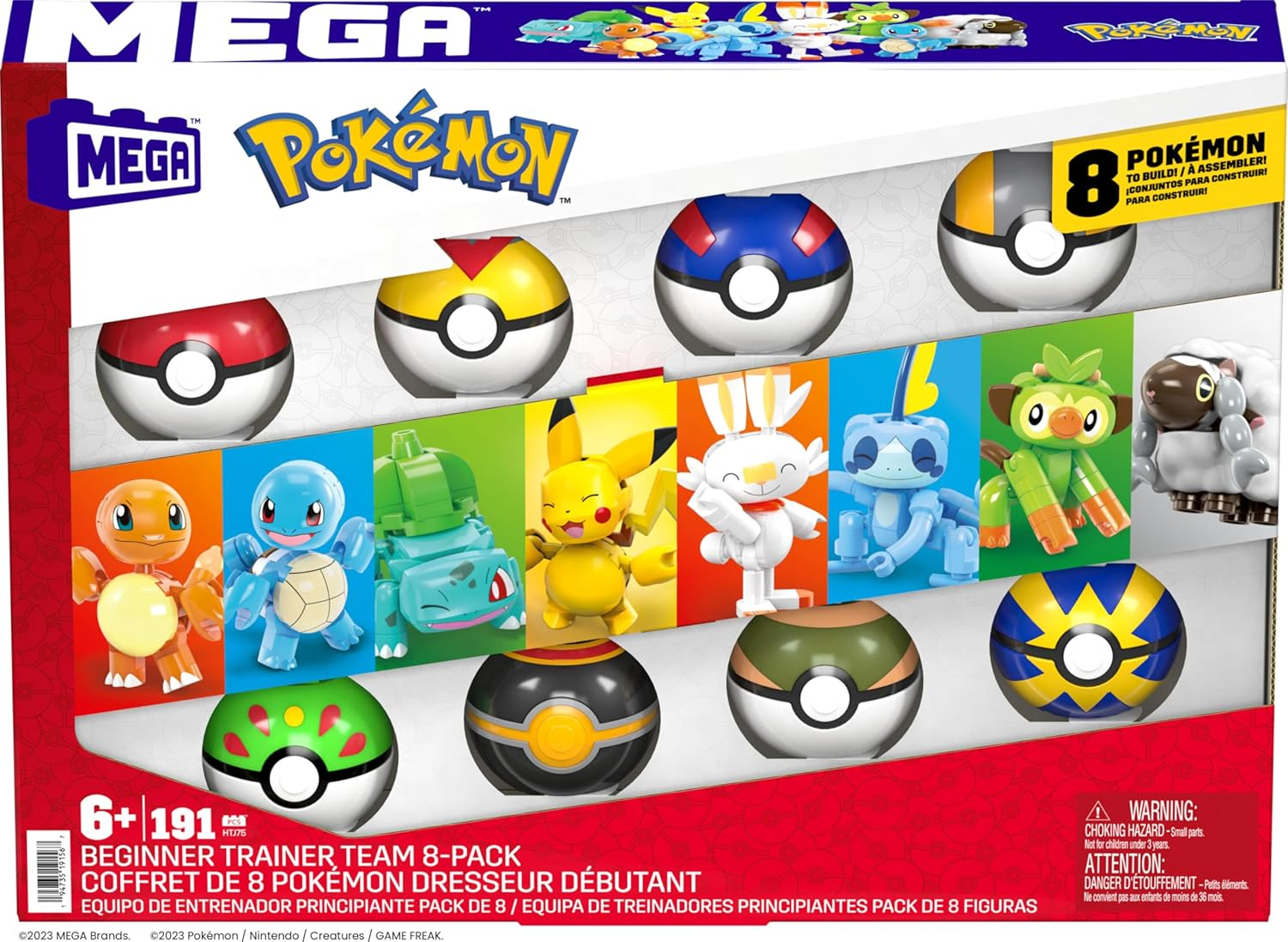 MEGA WONDER POKEMON HTJ75 Toys, Multi-Colour