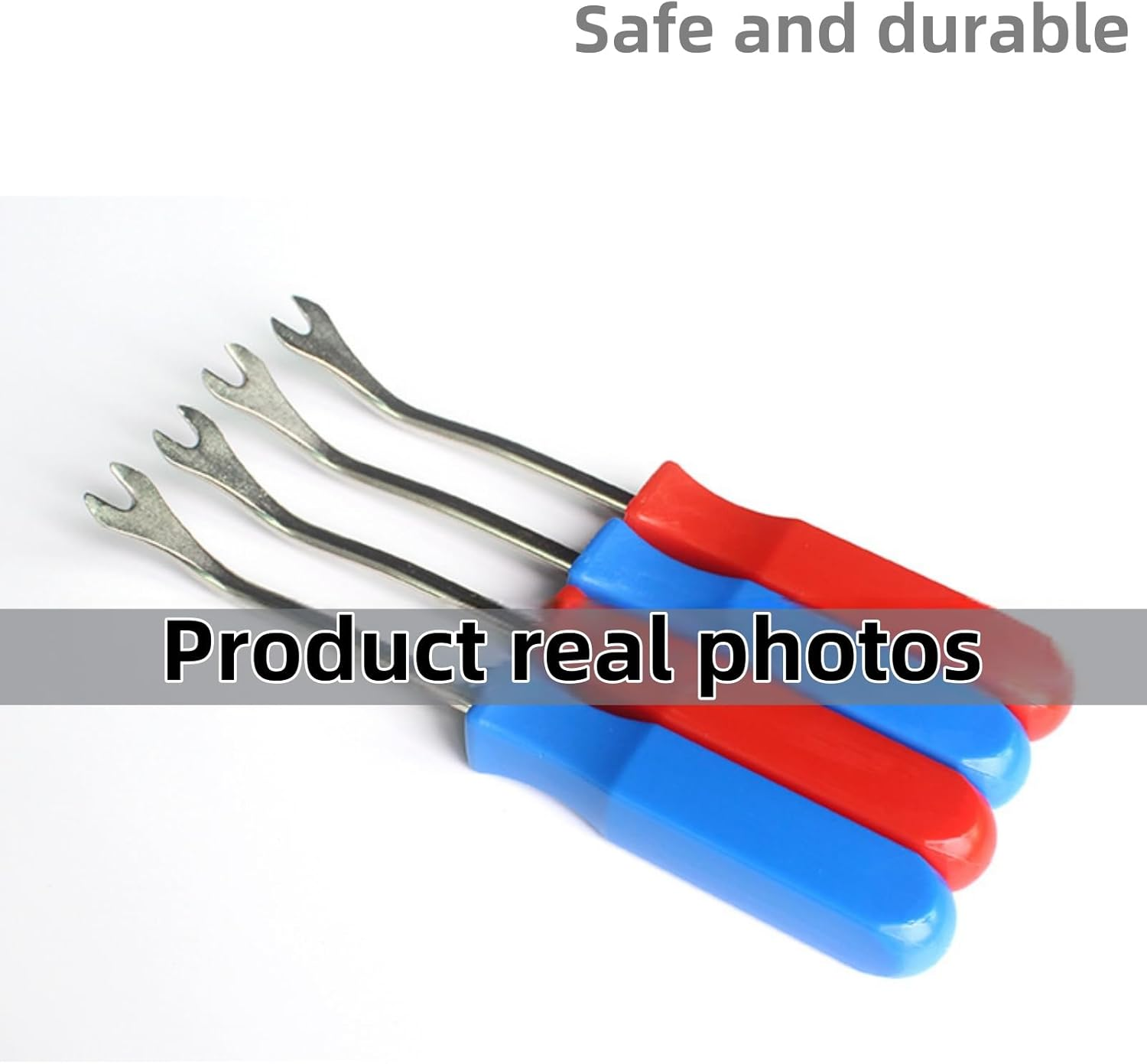 2Pcs Auto Trim Rivet Removal Tool Kit, Dashboard Repair Kit，Audio Radio Panel,Door Trim Removal Pliers Fastener Remover, Clip Puller Rivet Removal Tool,Clip Plier Set for Vehicle Door Panel image number 5