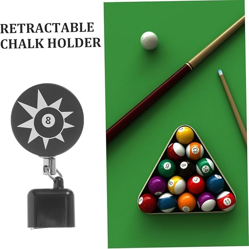 Telescopic Chocolate Holder Pool Chalk Holders Billiard Chalk Holders Portable Pool Cue Chalk Holder Tools Pool Table Accessories Retractable Chalk Holder Retractable Holder image number 4