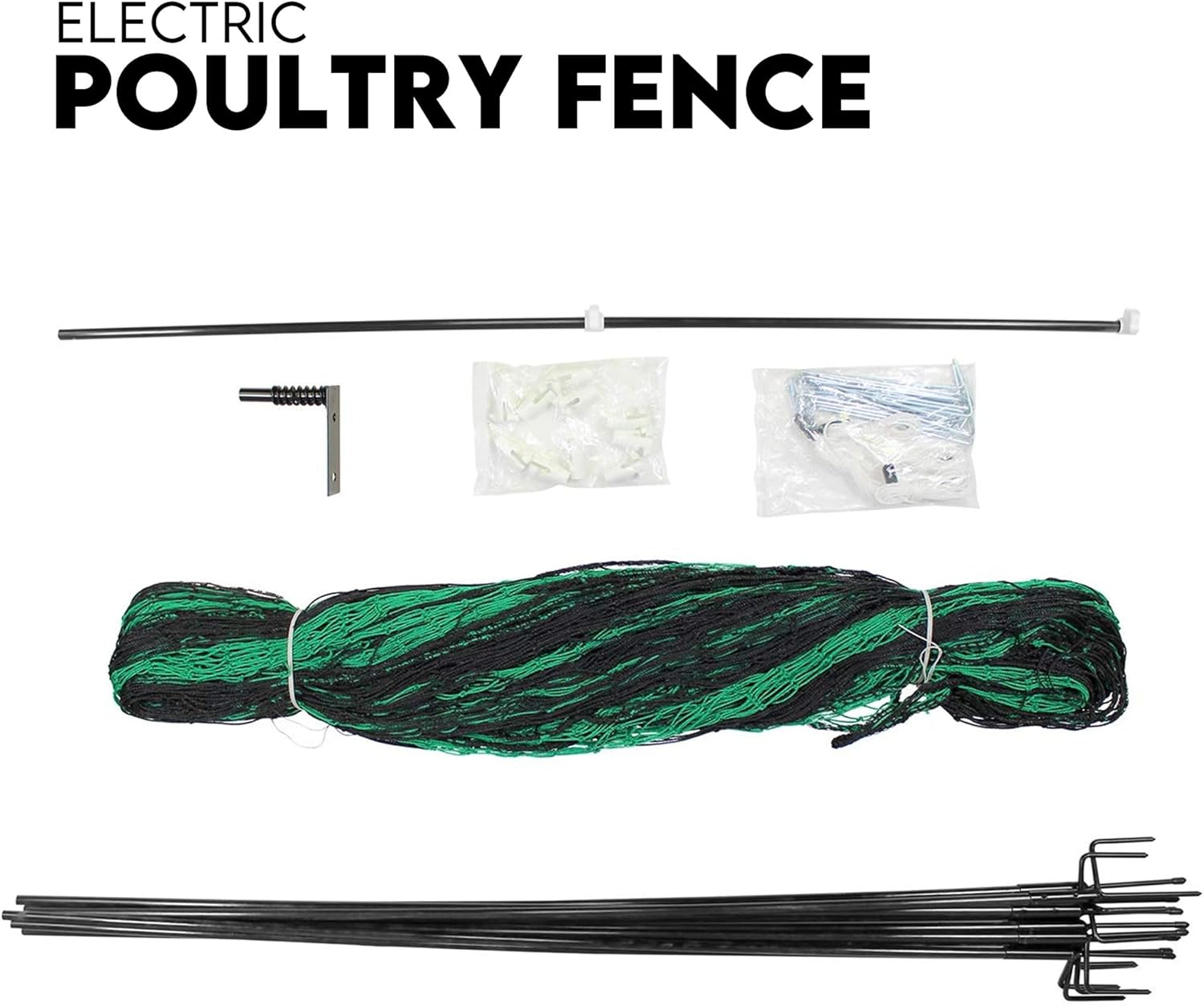 King Tech Poultry Netting Quality Net Chicken Electric Fence 60M X 115Cm image number 3