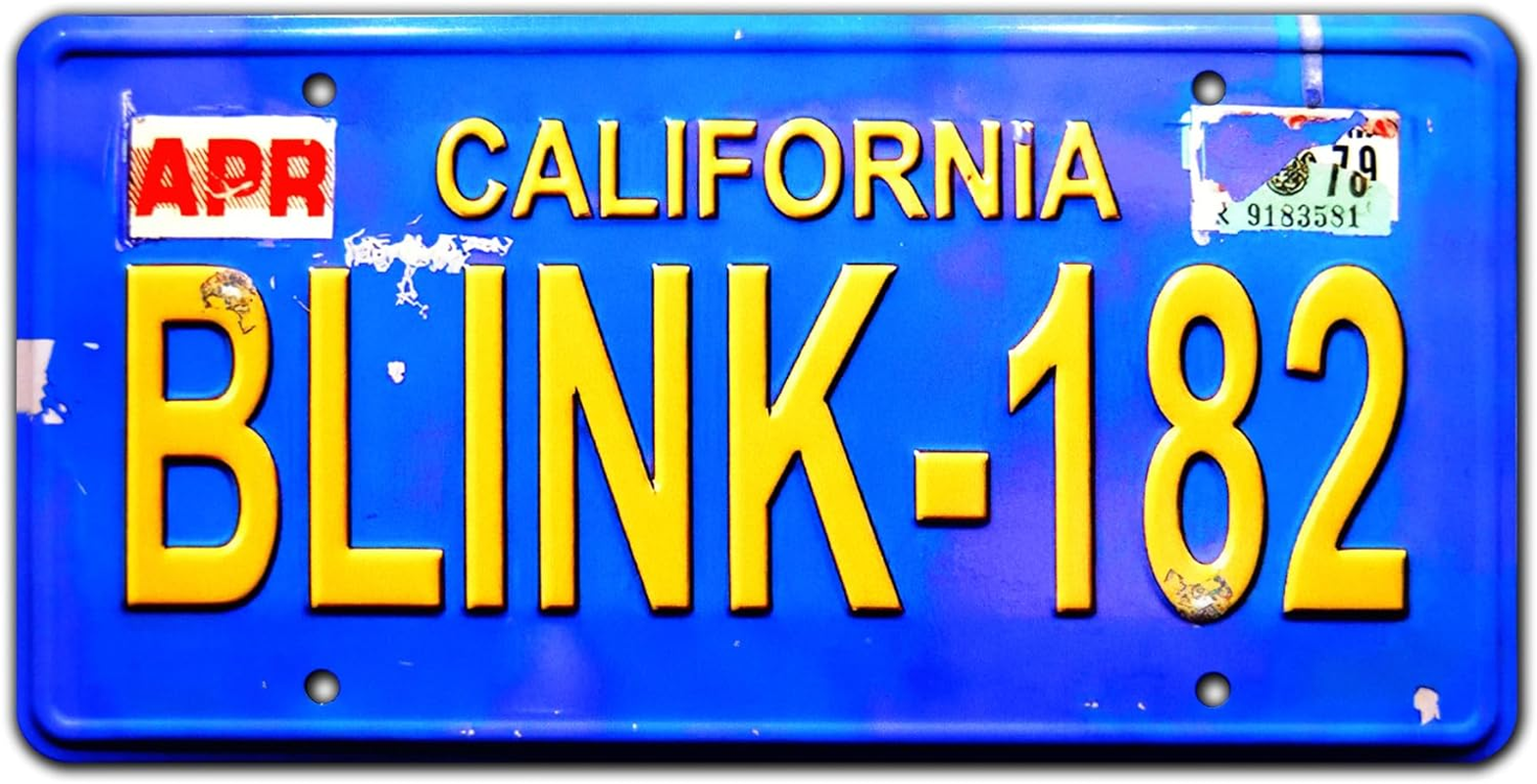 Blink 182 | Metal Stamped Number Plate image number 4