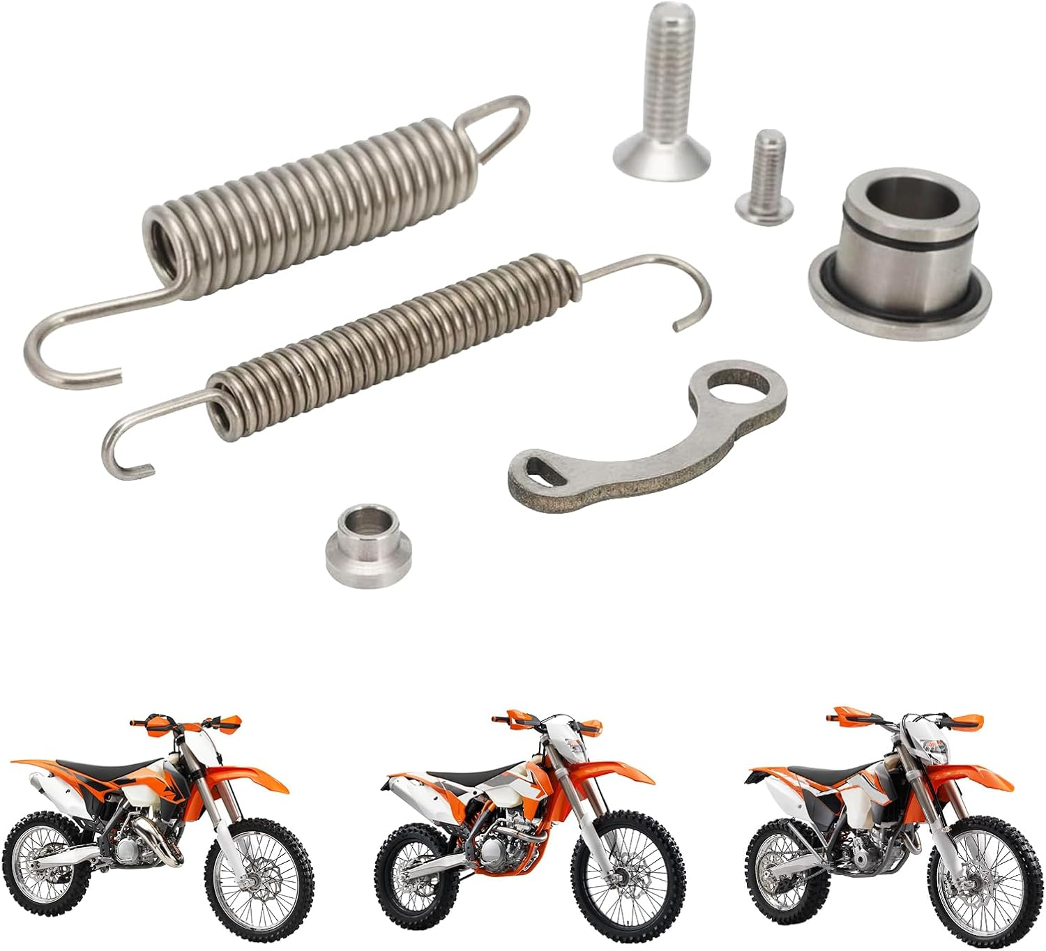 Dirt Bike Kickstand Spring Bolt Kick Stand Springs Bolts for EXC XC XCW XCF XCFW EXCF EXCR XCRW 150 200 250 300 350 400 450 500 505 530