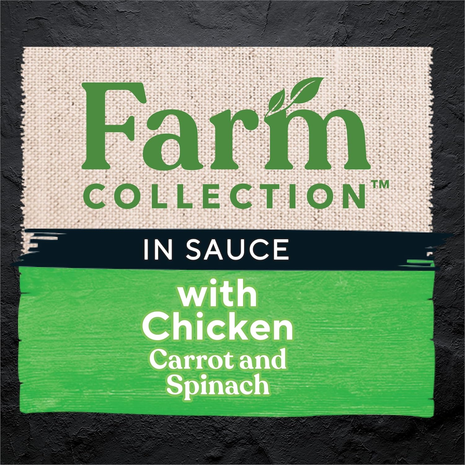 Dine Farm Collection Wet Cat Food Chicken, Carrot & Spinach in Sauce 85G Tray, 42 Pack image number 3
