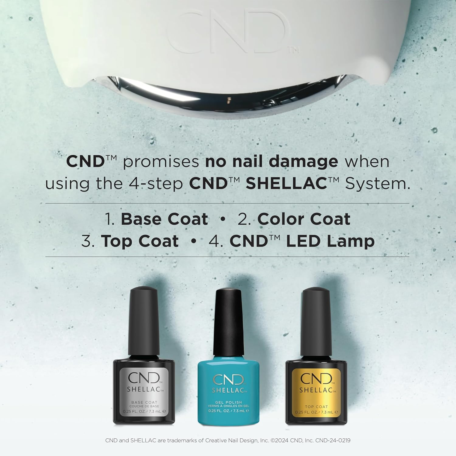 CND Shellac Xpress5 Top Coat Gel Nail Polish 7 Ml, 7 Ml image number 2