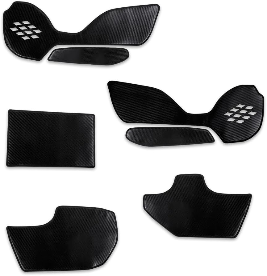 YOURS Lexus LBX Exclusive Kickguard 3-Piece Set [Leather/Gray] Instrument Panel, Door Trim, Glove Box, Panel, Leather, Speaker, Scratch-Resistant, Stain Resistant, Color Design, Sewing, Made in Japan, image number 3