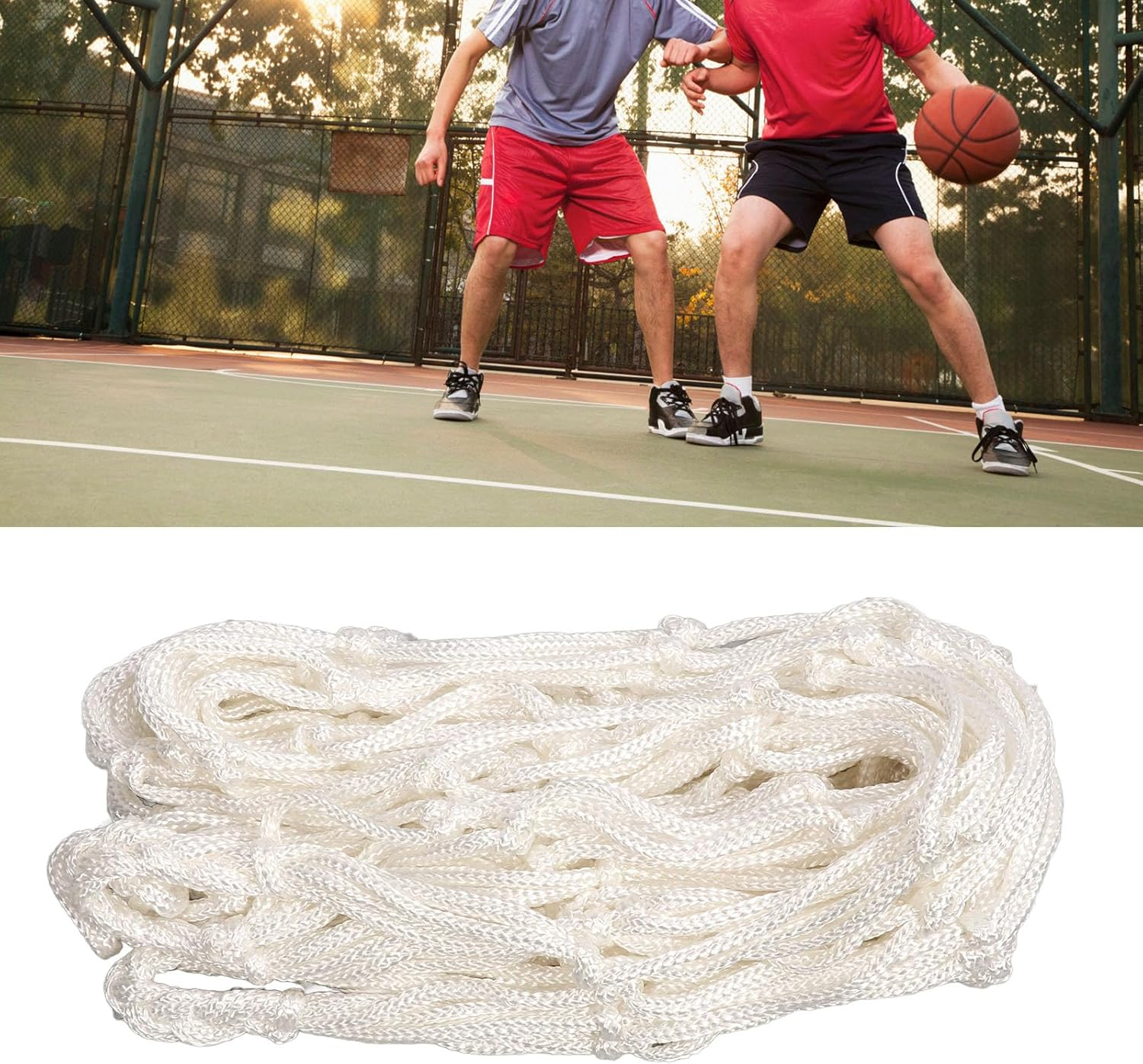 Extra Large Ball Storage Mesh Bag, Basketball Bags Team Balls Cccommodate 15 to 20 Basketballs, Team Work Ball Bags for Basketball, Volleyball, Soccer, Gym, Gear image number 6