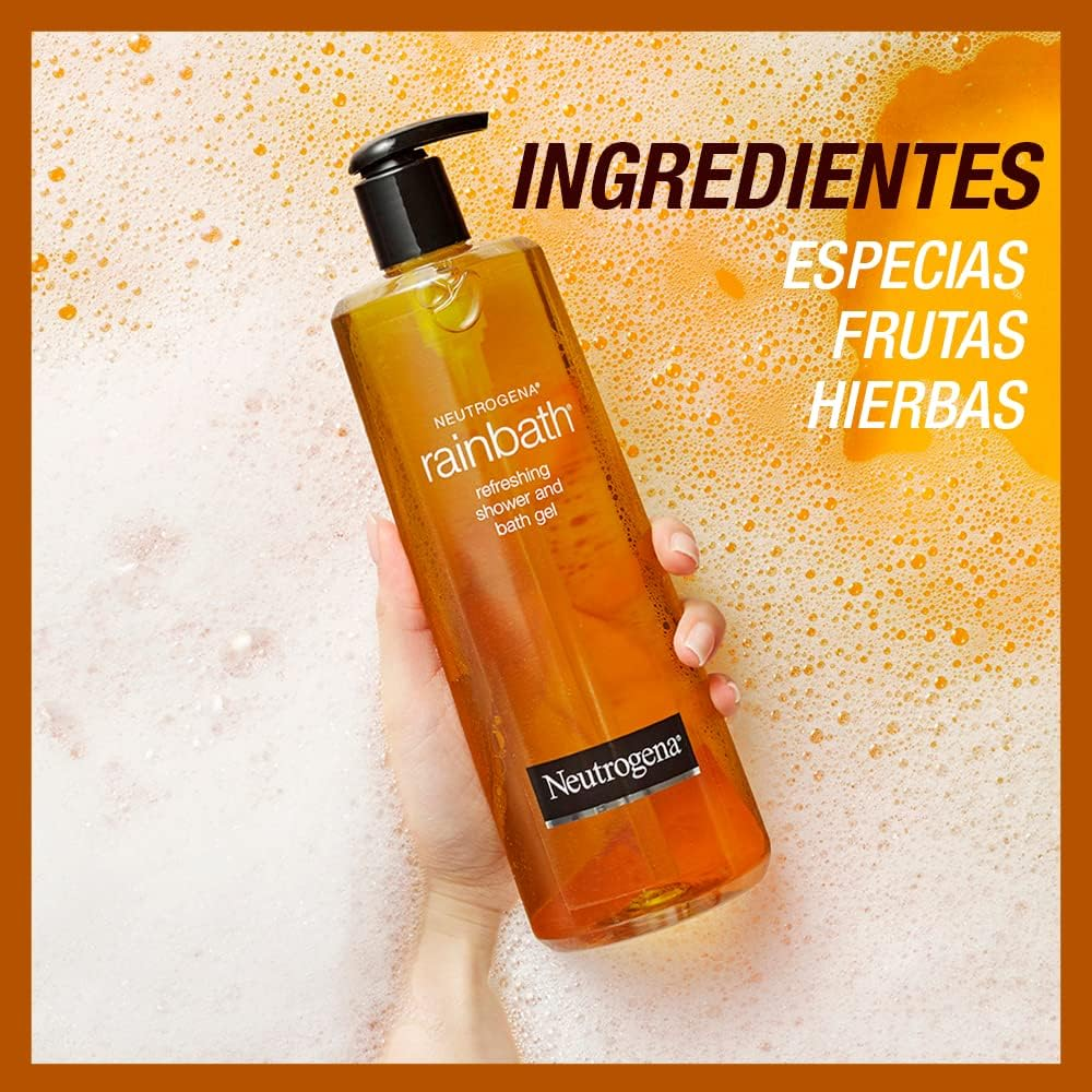 Neutrogena Rainbath Refreshing Shower and Bath Gel 1.18 Liter image number 6