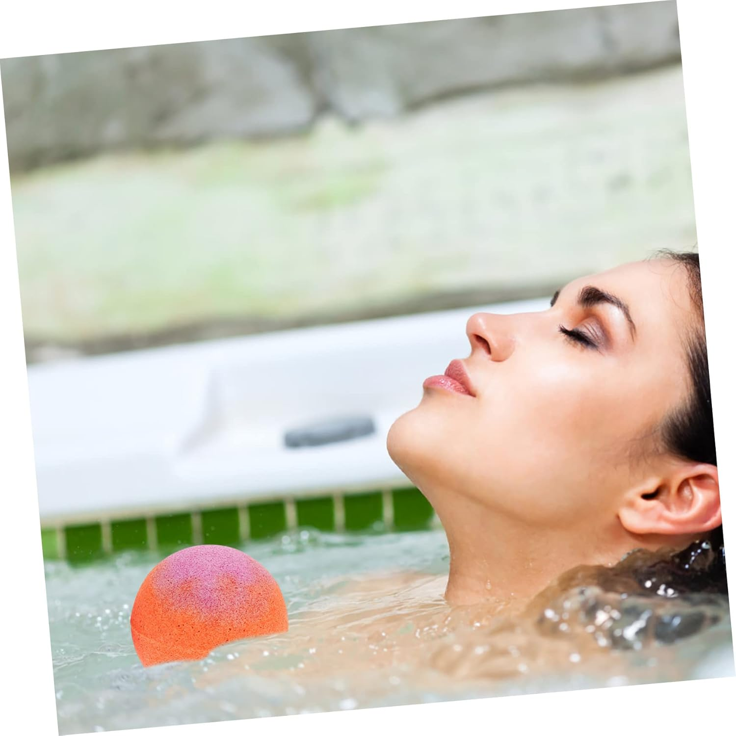 WOFASHPURET 9Pcs Elegant Aroma Salt Balls Skin Softening Spa Accessory Safe for Sensitive Skin