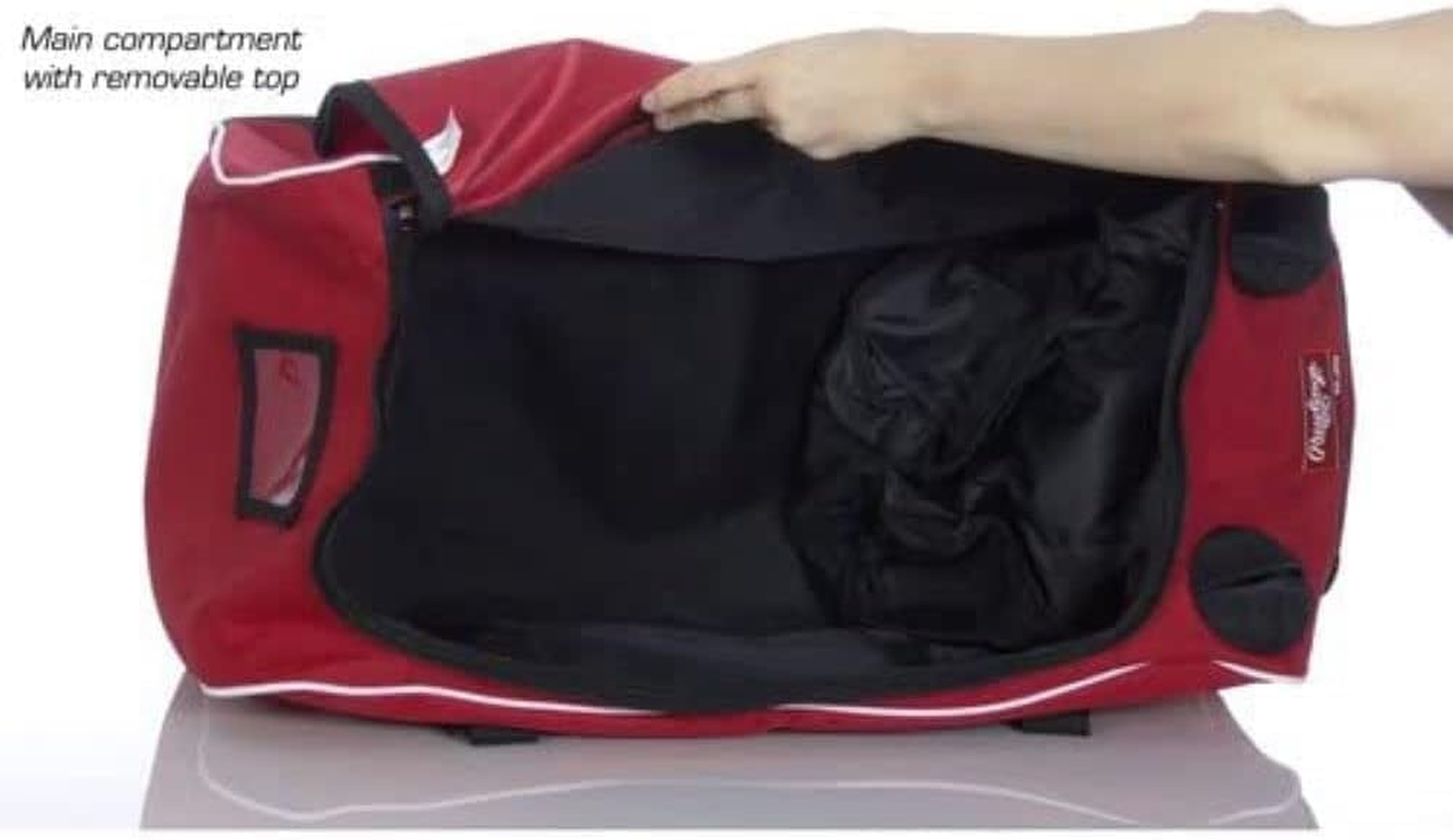 Rawlings Hybrid Duffel/Backpack Baseball/Softball Bag image number 3