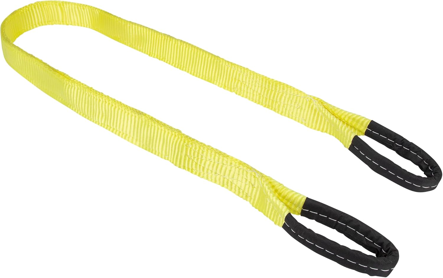 Smartstraps 2&rdquo;X4&rsquo; Nylon Webbing Lifting Sling, Yellow (1Pk) &ndash; 3,200Lbs Vertical Lifting Capacity, 1,067Lbs Safe Work Load &ndash; Safely Lift Heavy Loads &ndash; Dependable, Conforms to Loads
