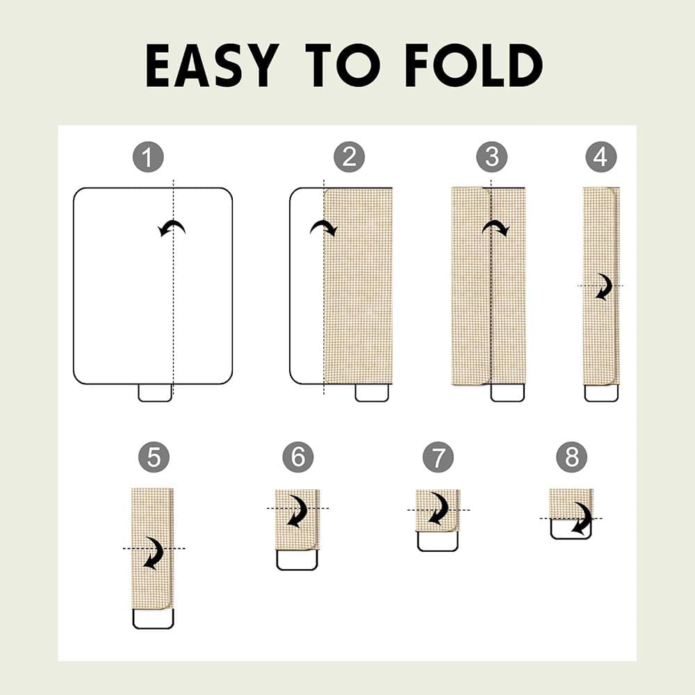 Extra Large Picnic Blanket Waterproof for Outdoors,80"&times;80" Outdoor Gingham Blanket Foldable Giant Picnic Mat Washable for Pack Grass Sandproof Big Beach Blanket Travel Camping Accessories