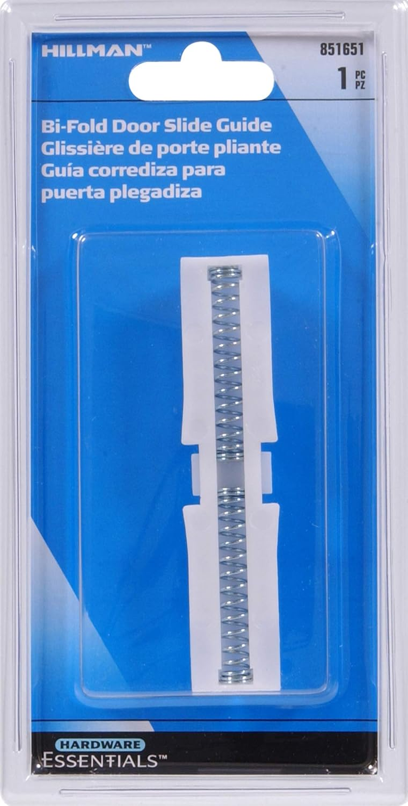Hardware Essentials 851651 Bi-Fold Sliding Door Guide White image number 1