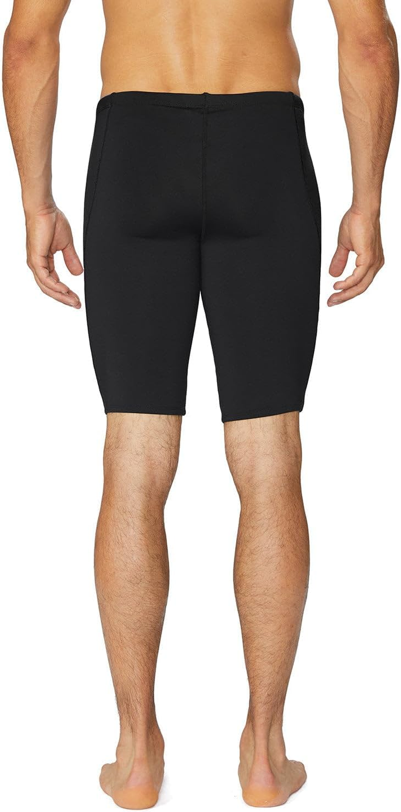 Baleaf Men'S Swimsuit Swim Jammers Athletic Training Swimwear Durable Team Lap Swimming Racing Competition image number 1